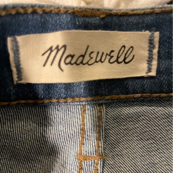 Madewell 9” High Riser distressed Skinny jeans size 26 - Picture 7 of 9